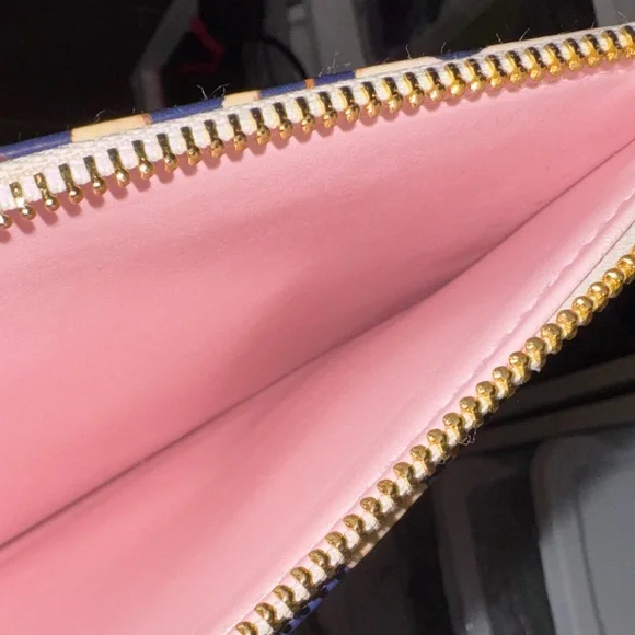 Kate Spade Black and Tan Animal Print Pouch - Picture 4 of 7